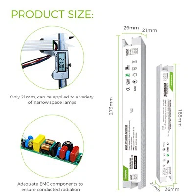 CV High PF villogásmentes LED meghajtó