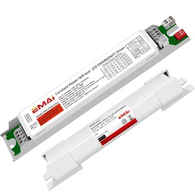 Lítium akkumulátoros újratölthető vésztápegység